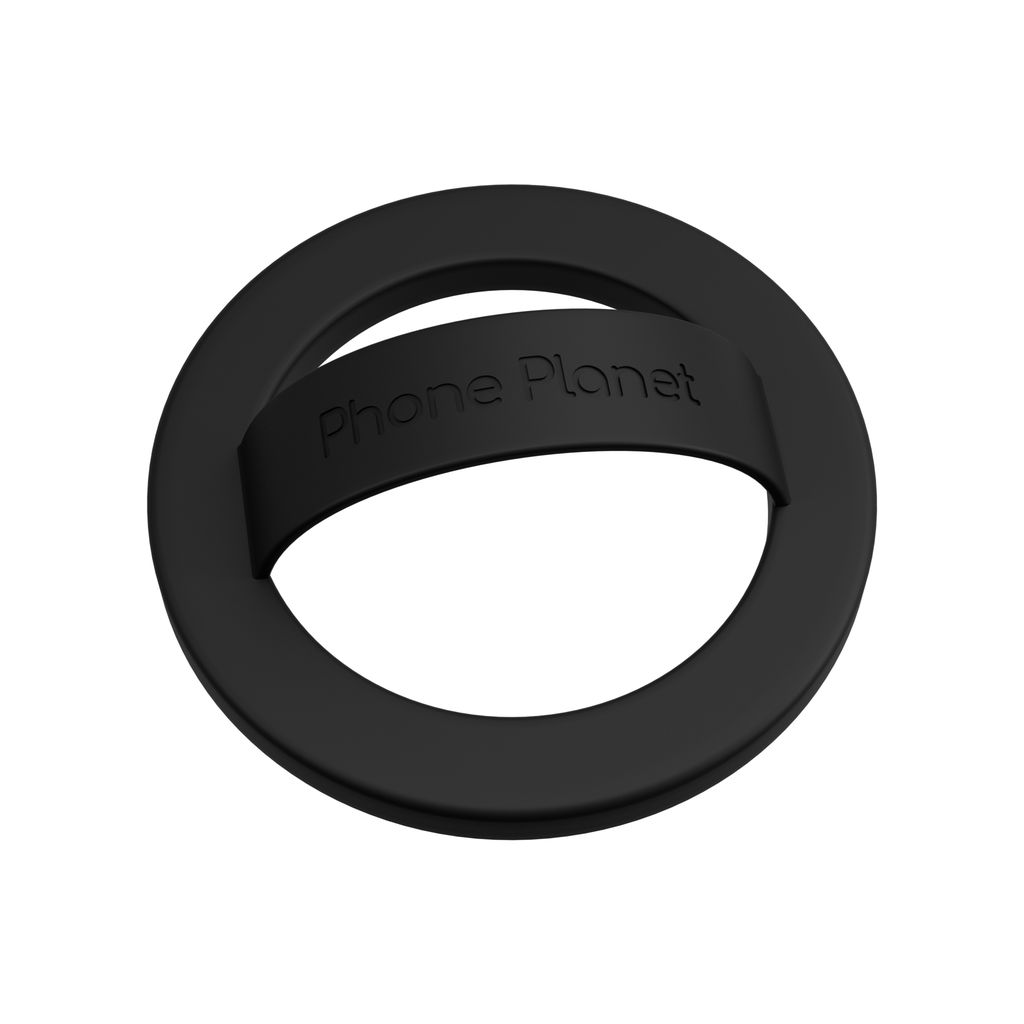 Phone Planet Silicone Magsafe Ring Holder (Black)