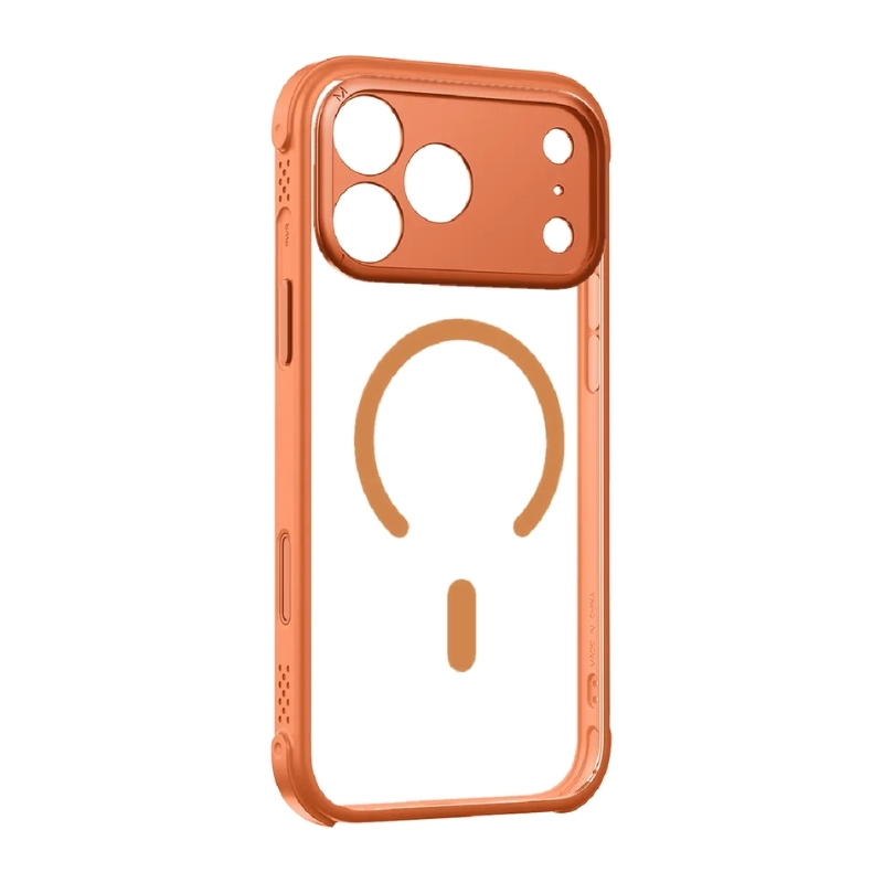 Momax CaseForm Lite Magnetic Case iPhone 17 Pro (Transparent Orange)