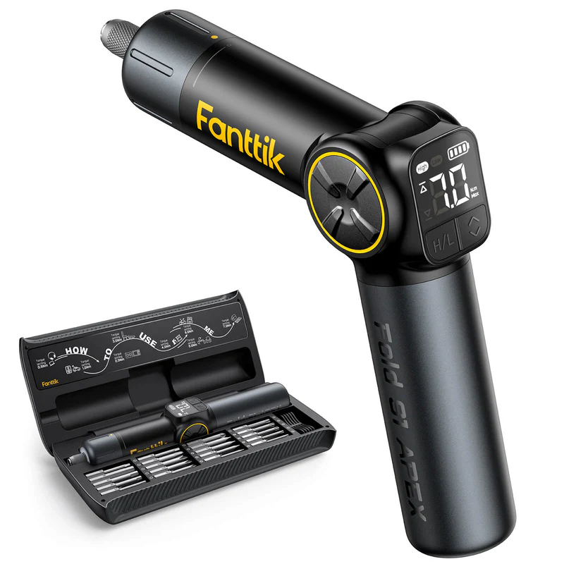 Fanttik Fold S1 APEX Deluxe Cordless Screwdriver (Black)