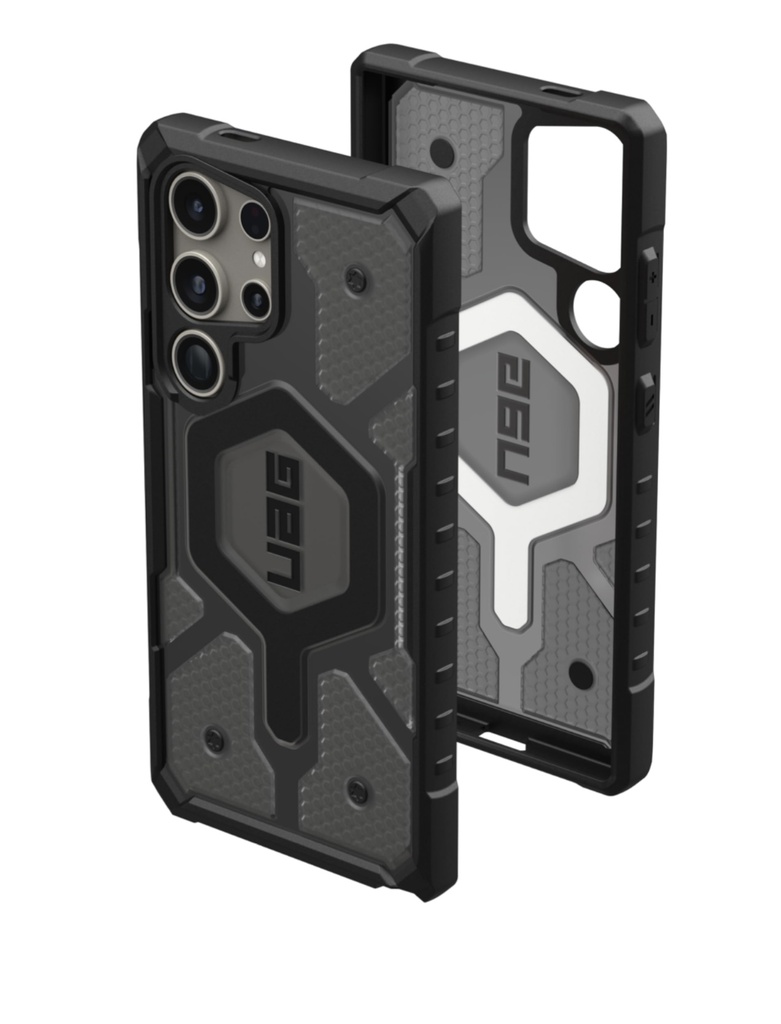 UAG Pathfinder Clear w/Magnet Case for Samsung Galaxy S26 Ultra (Ash/Black)