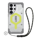 UAG Pathfinder Clear w/Magnet Case for Samsung Galaxy S26 Ultra (Active Neon Lanyard)