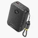 Vention Power Bank 20000mAh with Built-in USB-C-C Cable (Black)