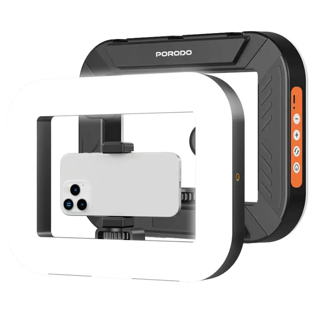 Porodo Lifestyle RingLight with Tripod (Black)