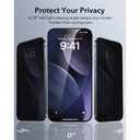 Liberty Guard Screen Protector 3X Reinforced for iPhone 17 Pro (Privacy)