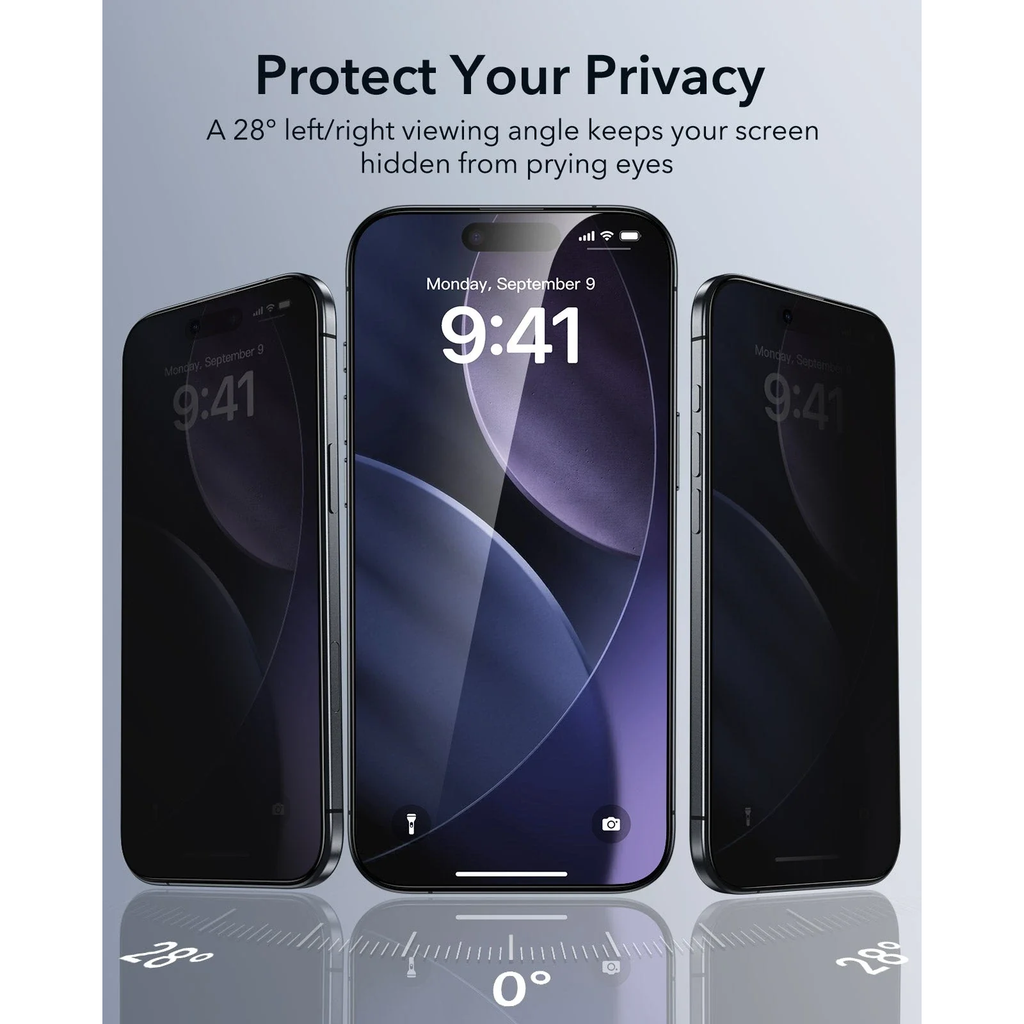 Liberty Guard Screen Protector 3X Reinforced for iPhone 17 Pro Max (Privacy)