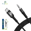 Phone Planet Braided Type C - AUX Audio Cable 1.2M (Black)