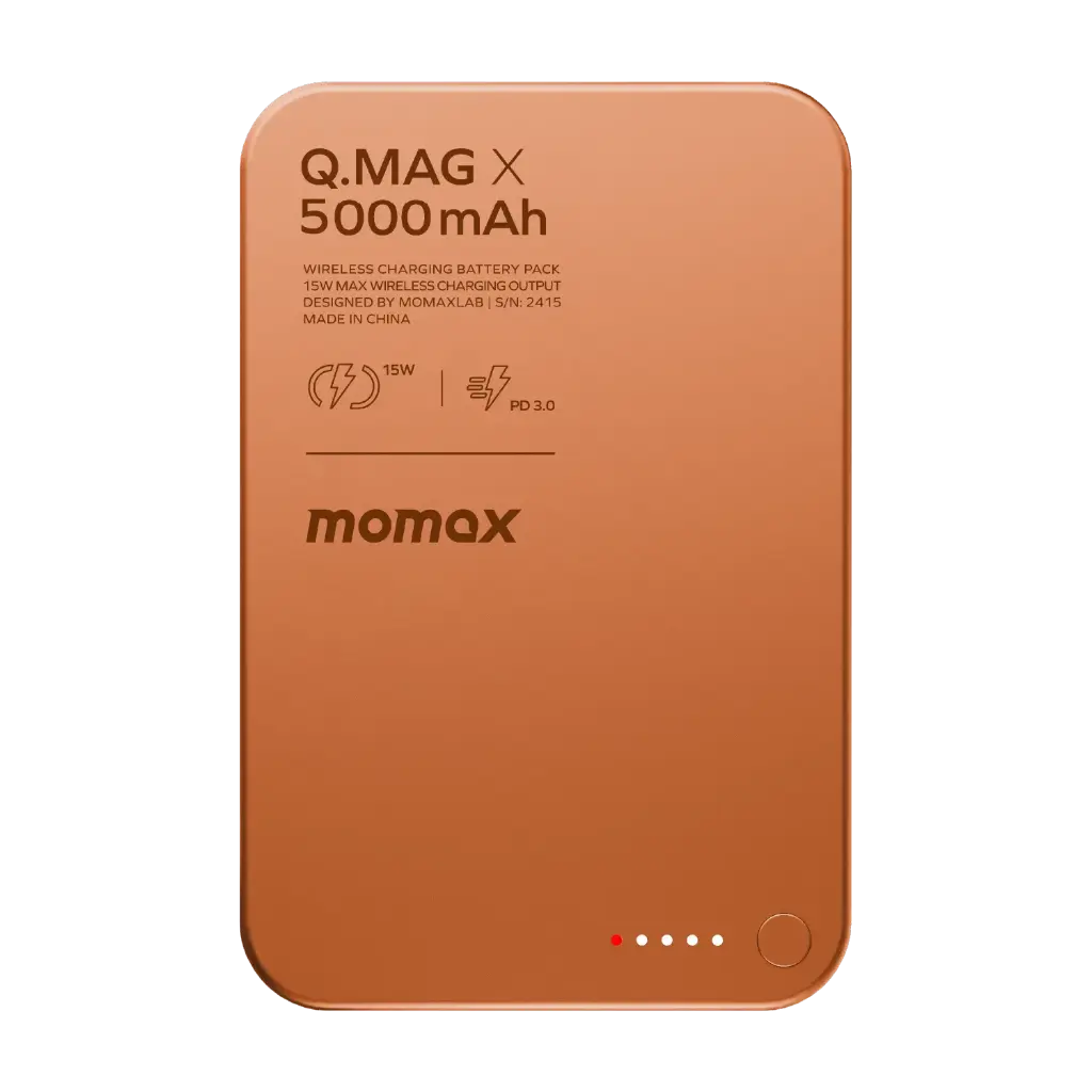 Momax Q. Mag X 5000mAh ultra Slim Wireless battery pack