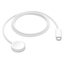 Apple Watch Magnetic Fast Charger WOVEN to USB-C Cable 1M (White)