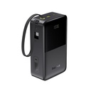 Baseus EnerFill FC51 Bipow2 Pro Digital Display Power Bank with Built-in Cable 30000mAh 22.5W - Cosmic Black