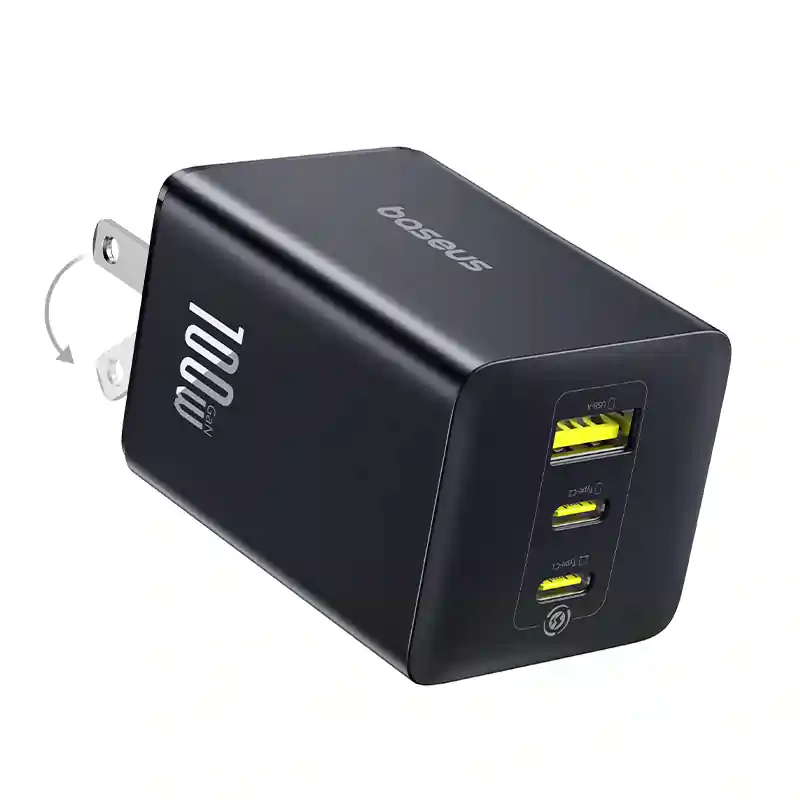 Baseus EnerFill FE11 Fast Charger 2C+U 100W - Cosmic Black