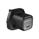 Anker Zolo Charger 30W PD 3.0 with USB-C to C 1M (Black)