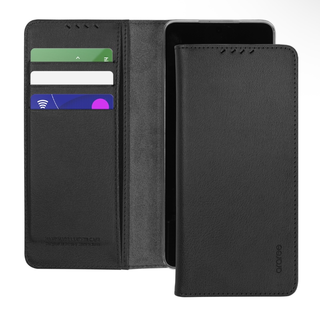 Araree Mustang Diary Case For Samsung Galaxy S26 Ultra (Black)