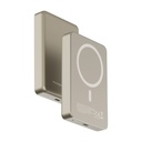 Powerology Spetelli Magsafe Aluminum Power Bank 10000mAh PD 20W (Desert Titanium)