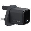 Powerology Volt-X 25W Mini Gan Wall Charger with Type C to Lightning 1.2M (Black)