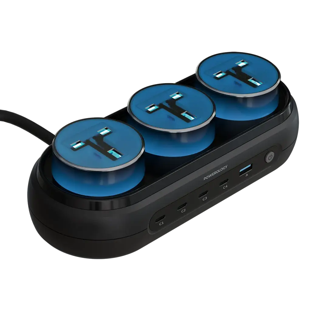 Powerology Holix GaN Multi-Port Power Station (Gray)