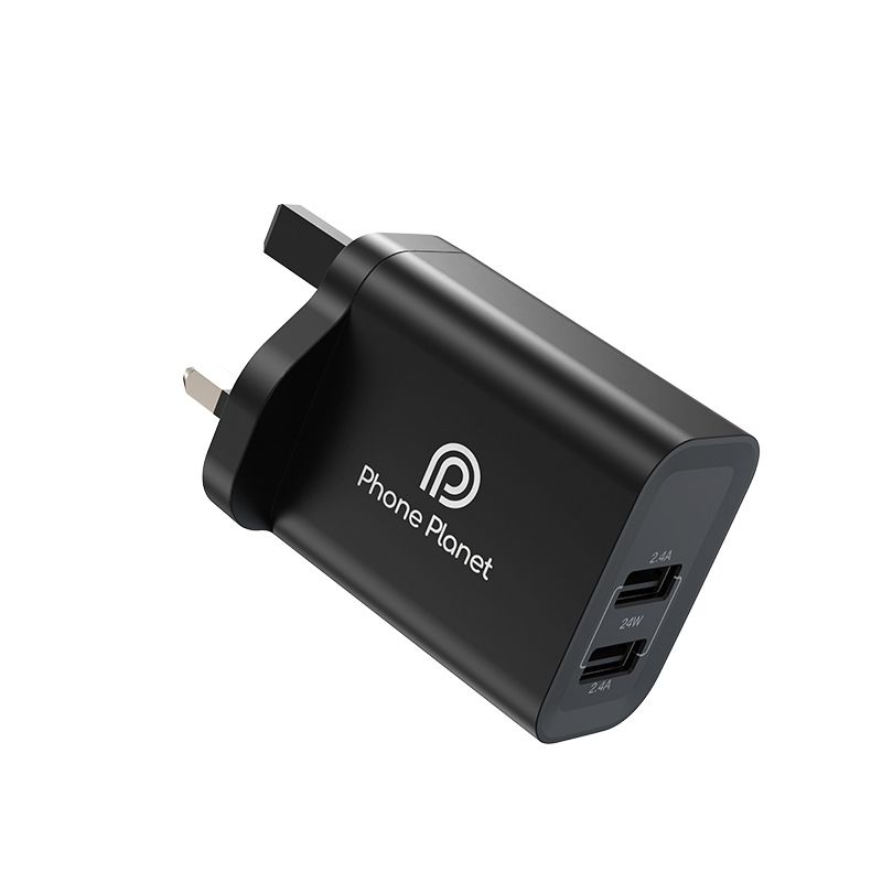 Phone Planet Dual QC Smart Charger USB 24W