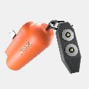 Statik Snap-N-Charge Power Bank Universal USB-C, Lightning & Micro USB Magnetic Tips V3 3200mAh (Orange)