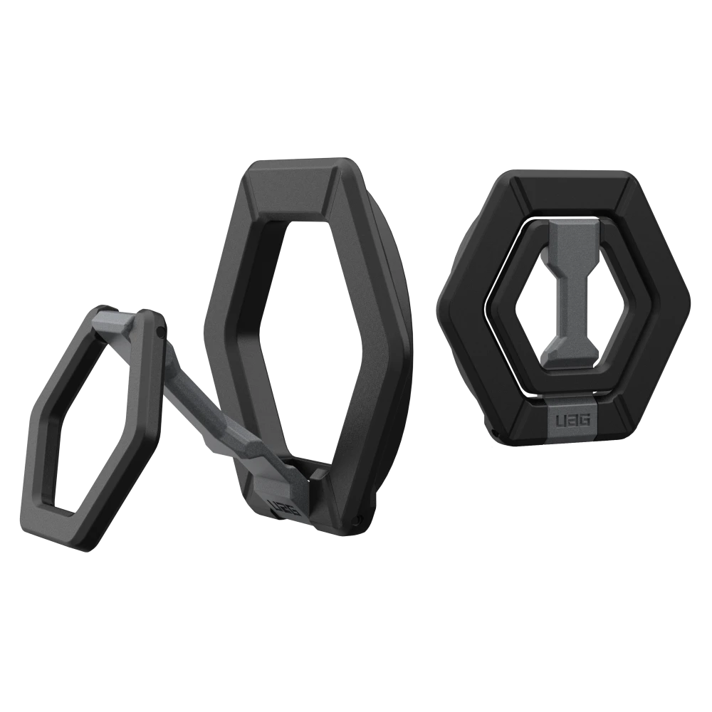 UAG Magnetic Ring Stand (Black/Silver)