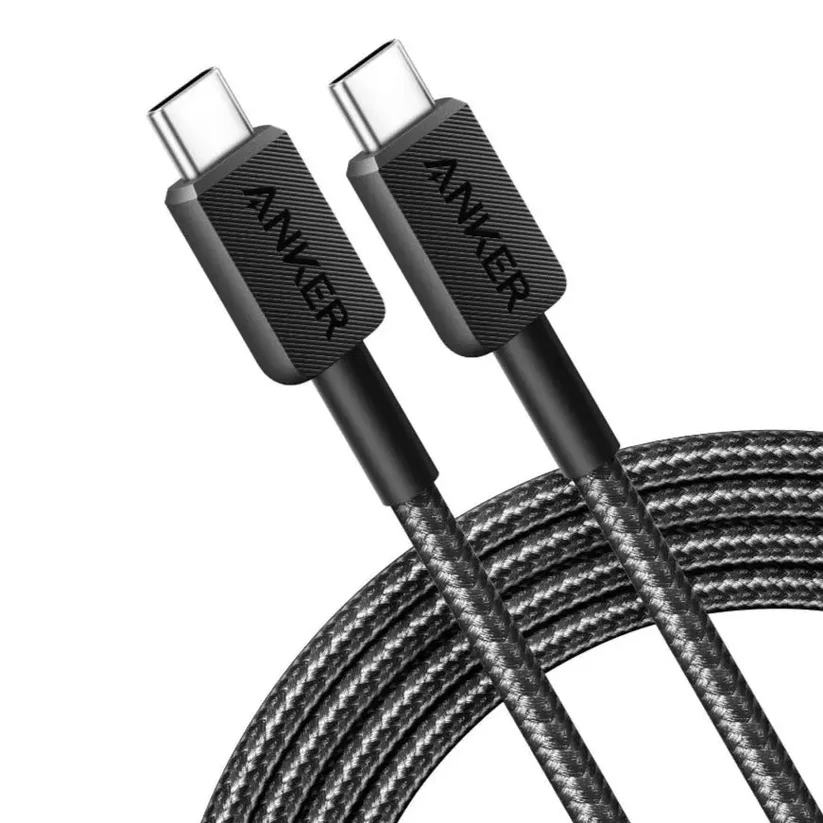 Anker Braided 322 USB-C to USB-C Cable 1.8M (Black) 