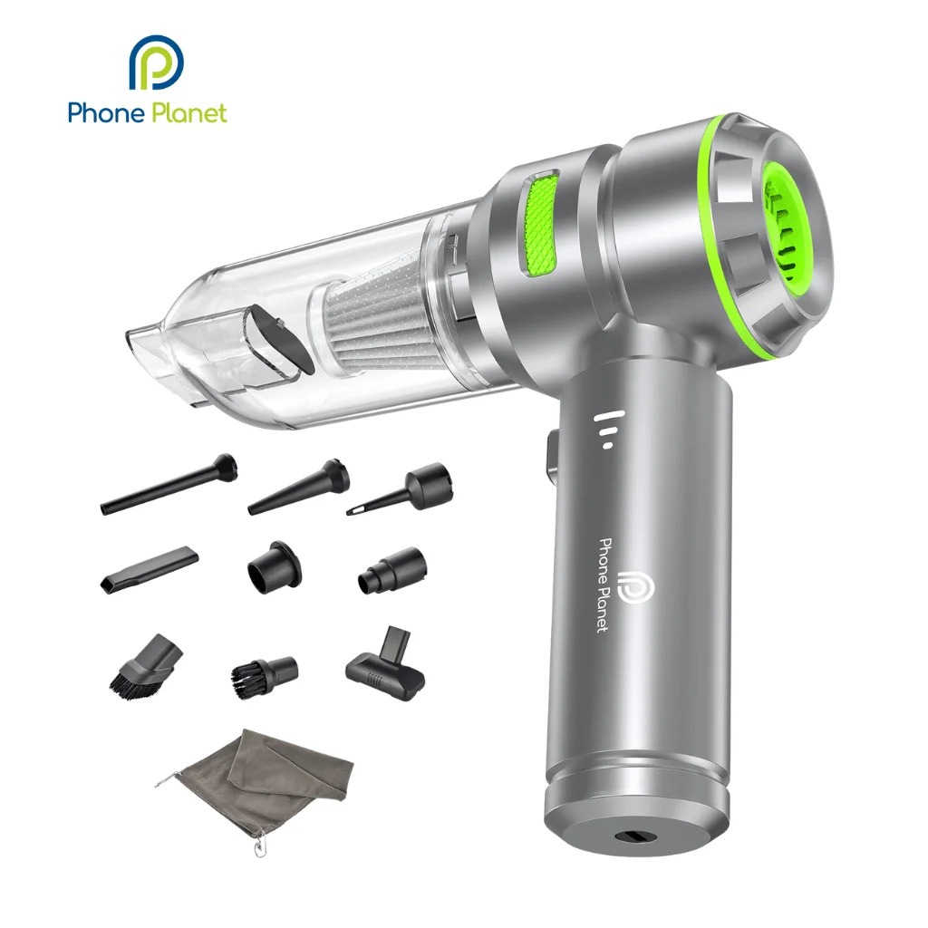 Phone Planet Wirelessly Vacuum Cleaner 4 IN 1 Multifunction (Green)