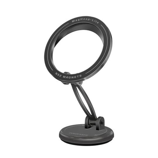 Promate 360° Cradleless MagSafe Compatible Smartphone Mount  Secure Anti-Slip Mount (Black)