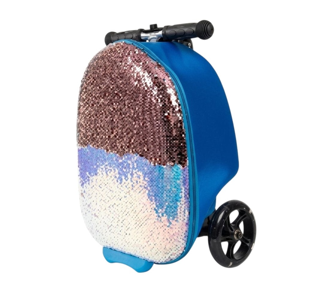 Leki Scooter Bag (Blue And Pink Sequin)
