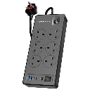 Powerology  6AC | 2990W Power Strip PD 20W (Black)