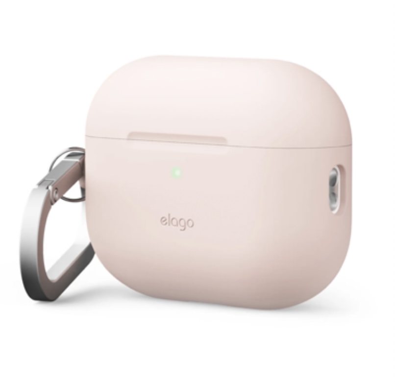 Elago Silicone Hang Case AirPods Pro 3 (Sand Pink)