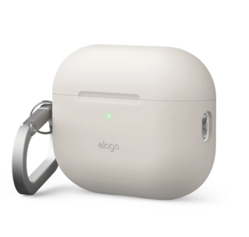 Elago Silicone Hang Case AirPods Pro 3 (Stone)