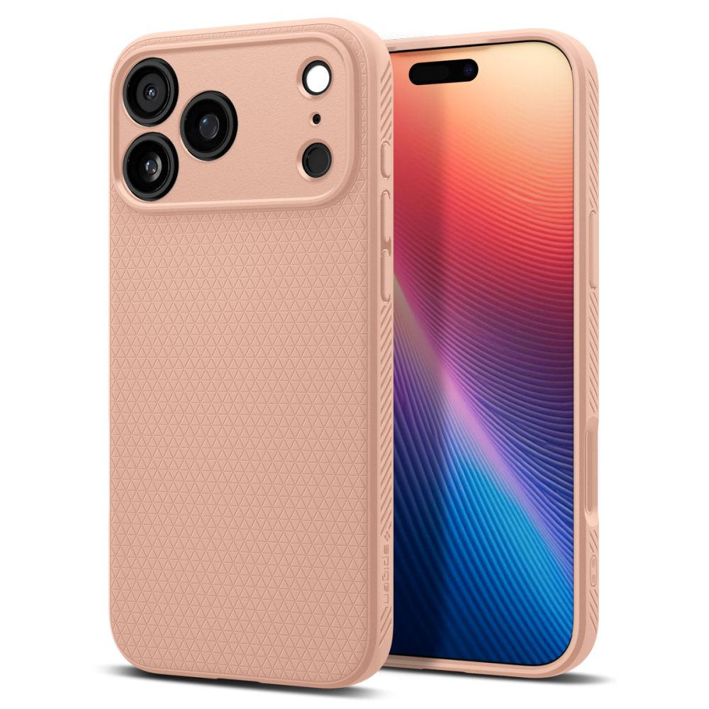 Spigen Liquid Air Case for iPhone 17 Pro Max (Rose Titanium)