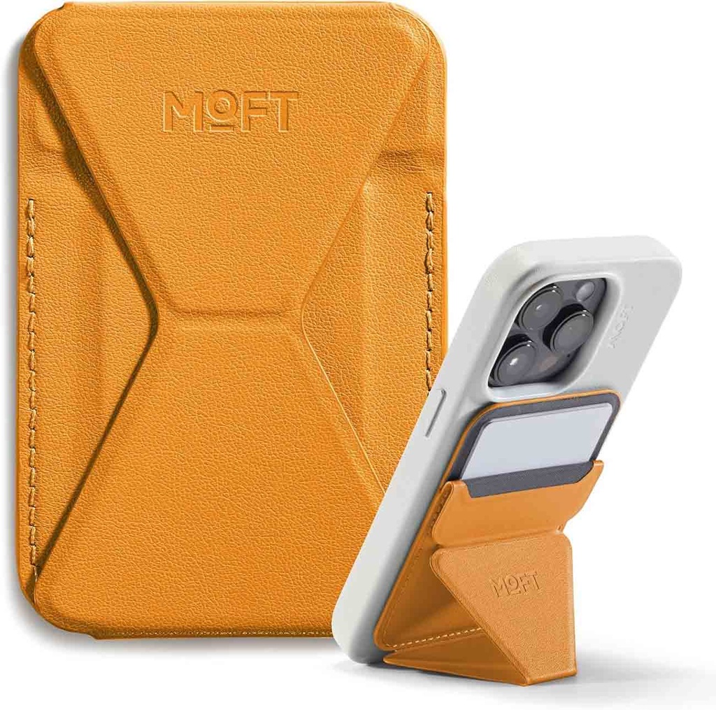 MOFT Snap-On MOVAS Stand & Wallet (Orange)