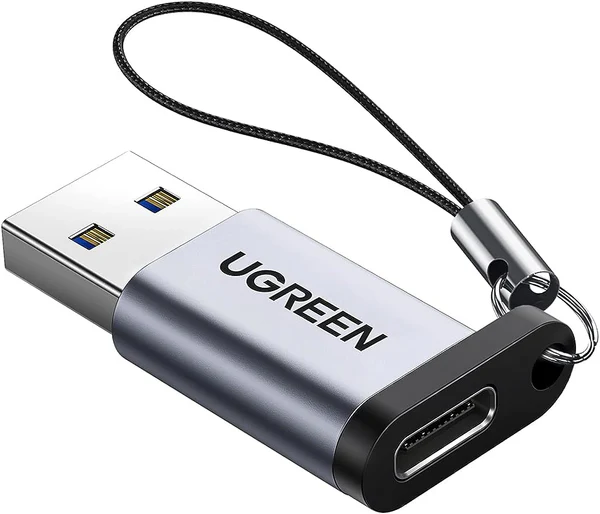UGREEN USB-A 3.0 to USB-C Adapter (Gray)