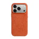 Melkco Alcantara Magsafe Case For Iphone 17 Pro Max (Orange)