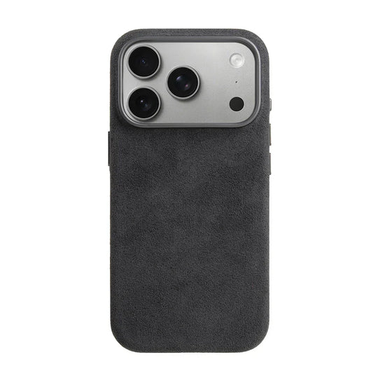 Melkco Alcantara Magsafe Case For Iphone 17 Pro Max (Grey)