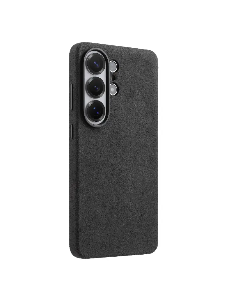 Melkco Alcantara Magsafe Case For Samsung Galaxy S26 Ultra (Grey)