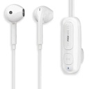 Promate Earphones Dynamic  Clip-On High Fidelity Wireless (White)