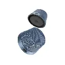 Promate High-Fidelity Mini Bluetooth Speaker with MagSafe Compatible Base (Navy)