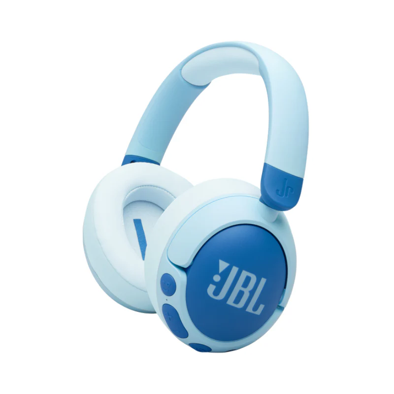 JBL JR470 Wireless Noise Cancelling Over-Ear Headphones (Blue)