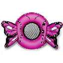 Big Mouth Beautiful Butterfly River Tube (Pink)