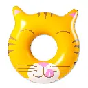 Big Mouth Cat Face Float (Yellow)