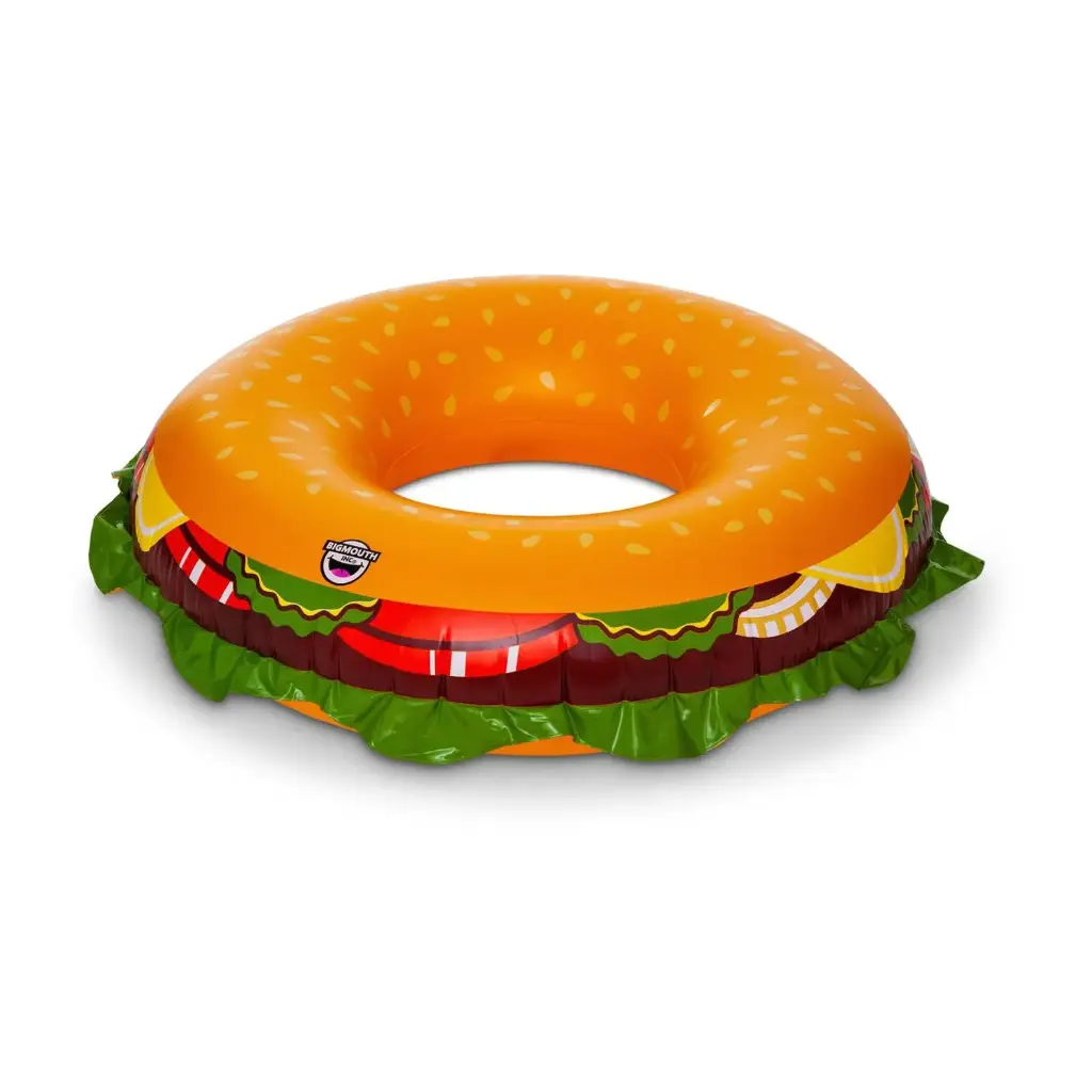 Big Mouth Giant Cheeseburger Pool Float (Orange)