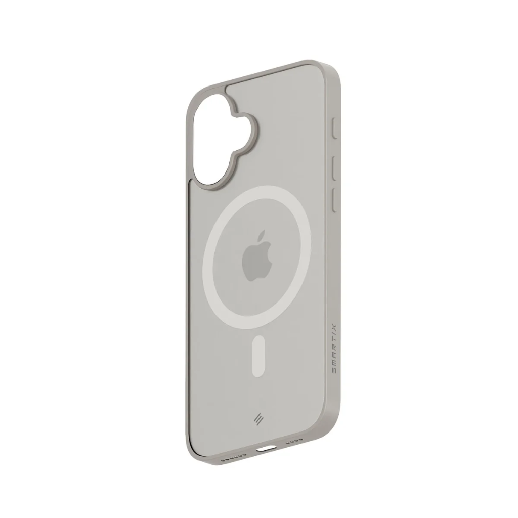 Smartix Premium Magnetic Frosted Case for iPhone 16 (Clay/Asstd)