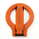 Rocket Phone Grip + Stand Holder (Orang)