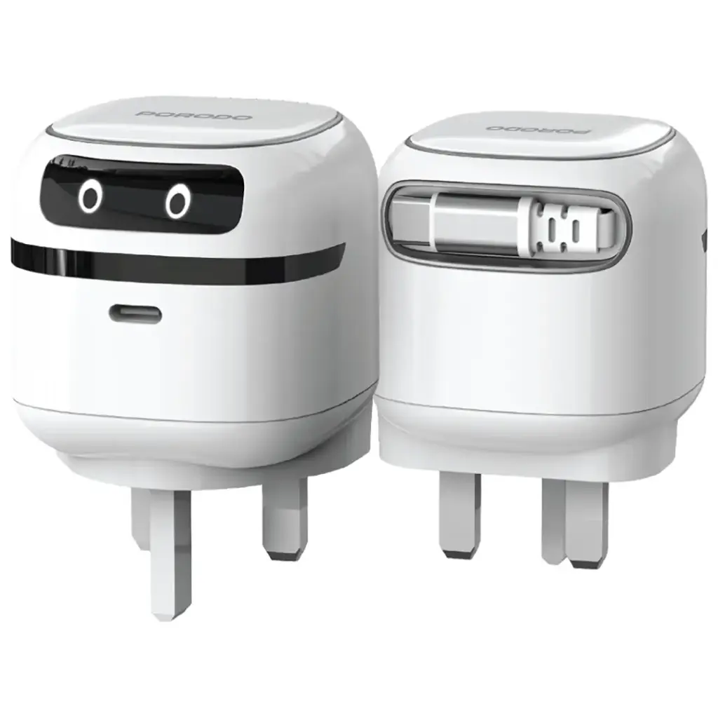 Porodo Ayuon Mini Travel Charger PD 65W (White)
