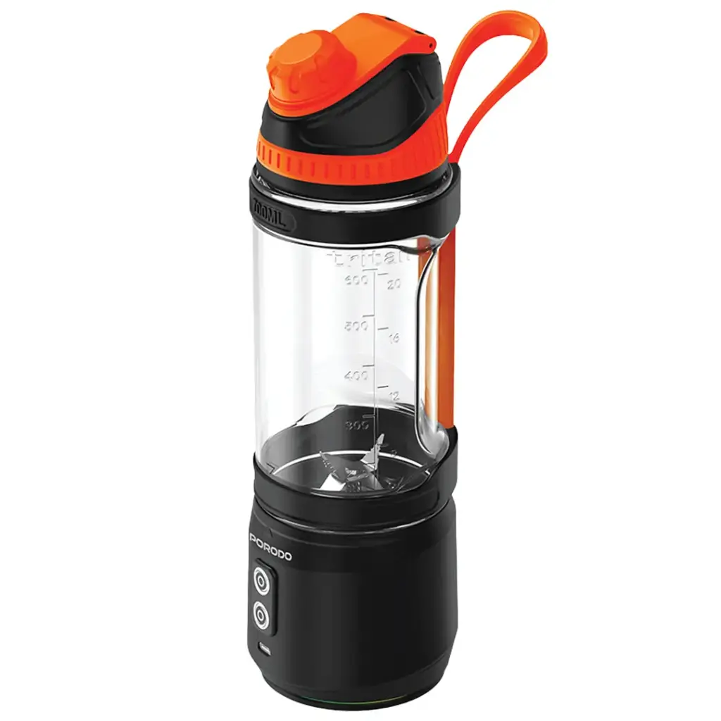 Porodo Lifestyle Nutrimix Dual-Spin Blender 700ML (Black)