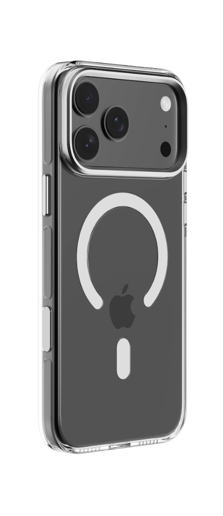 Devia Crystal Magnetic Shockproof Case for iPhone 17 Pro (Clear)