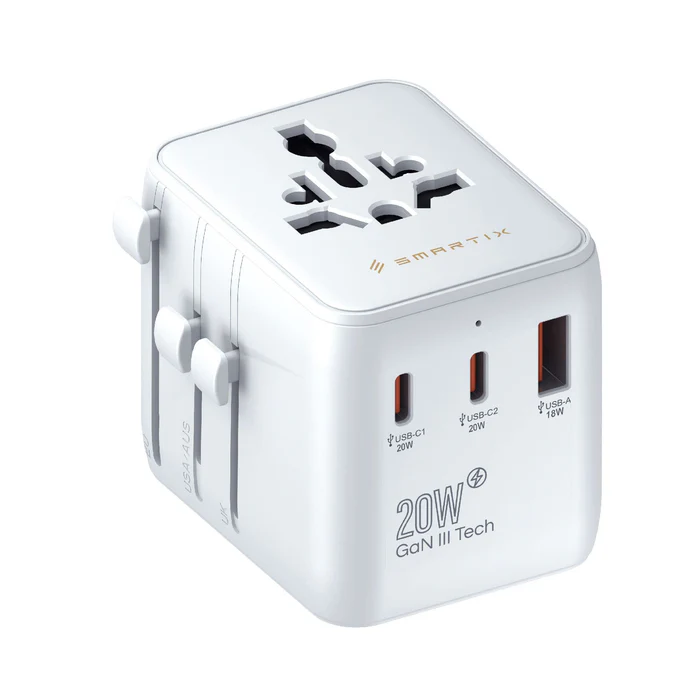 Smartix 20W Premium International Travel Adaptor
