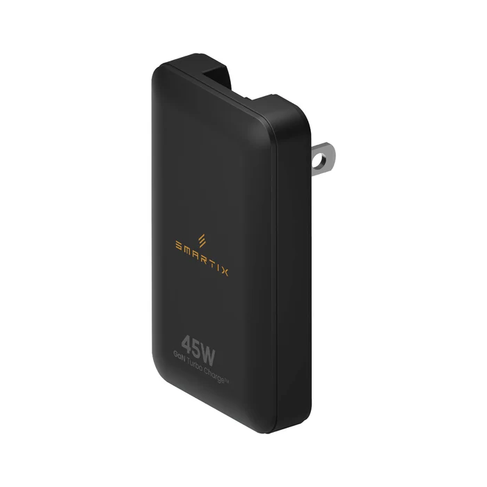 Smartix 45W Premium Slim GaN Wall Adaptor