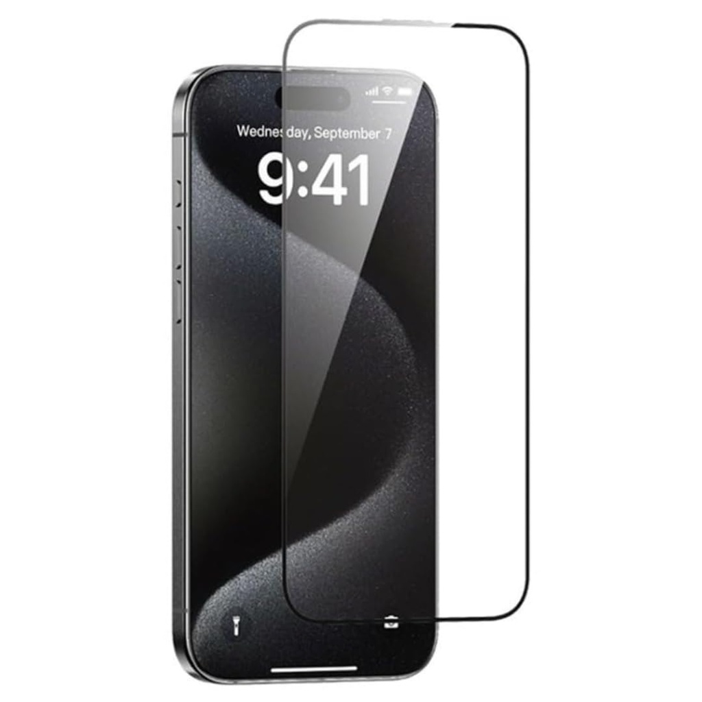 Mossily Screen Protector Glass For iPhone 15/15 Pro (Clear)