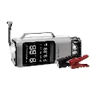 Porodo 6-IN-1 Multi Function Power Tool, Jump Starter | Air Compressor | Power Bank 8000mAh (Black/Gray)